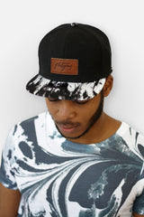 Platypus Independent Clothing Charcoal Pattern Signature Snapback Hat