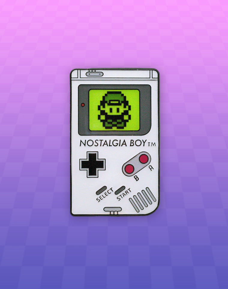 Nostalgia Boy™ (Glow in the Dark) Enamel Pin Badge