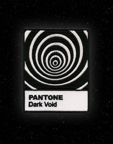 Pantone Dark Void Iron-on Patch