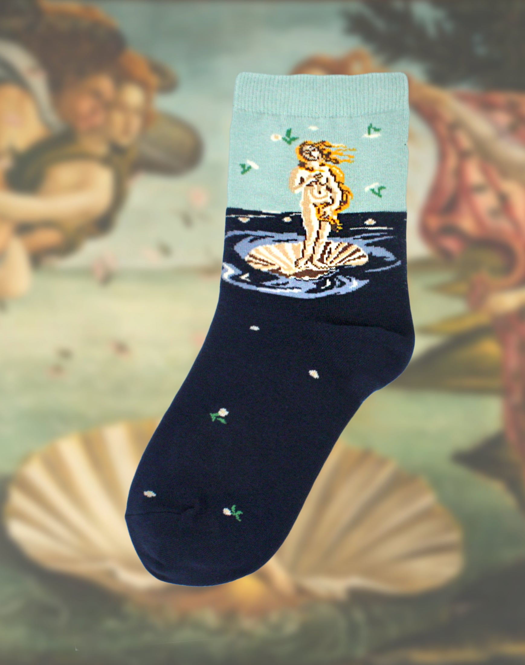 Botticelli Birth of Venus Novelty Art Socks by Joe Cool on Platypus UK