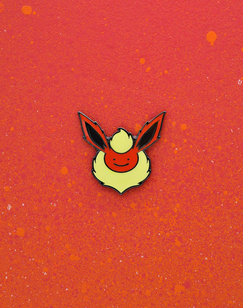 pokemon flareon ditto-face enamel pin badge best art pins