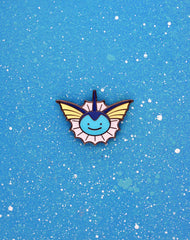 pokemon vaporeon ditto-face enamel pin badge best fanart pins uk