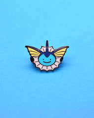 pokemon vaporeon face ditto enamel pin badge | Best pokemon pins uk