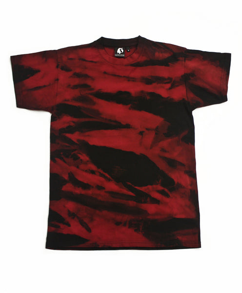 Wild Acid Wash T-Shirt - Red