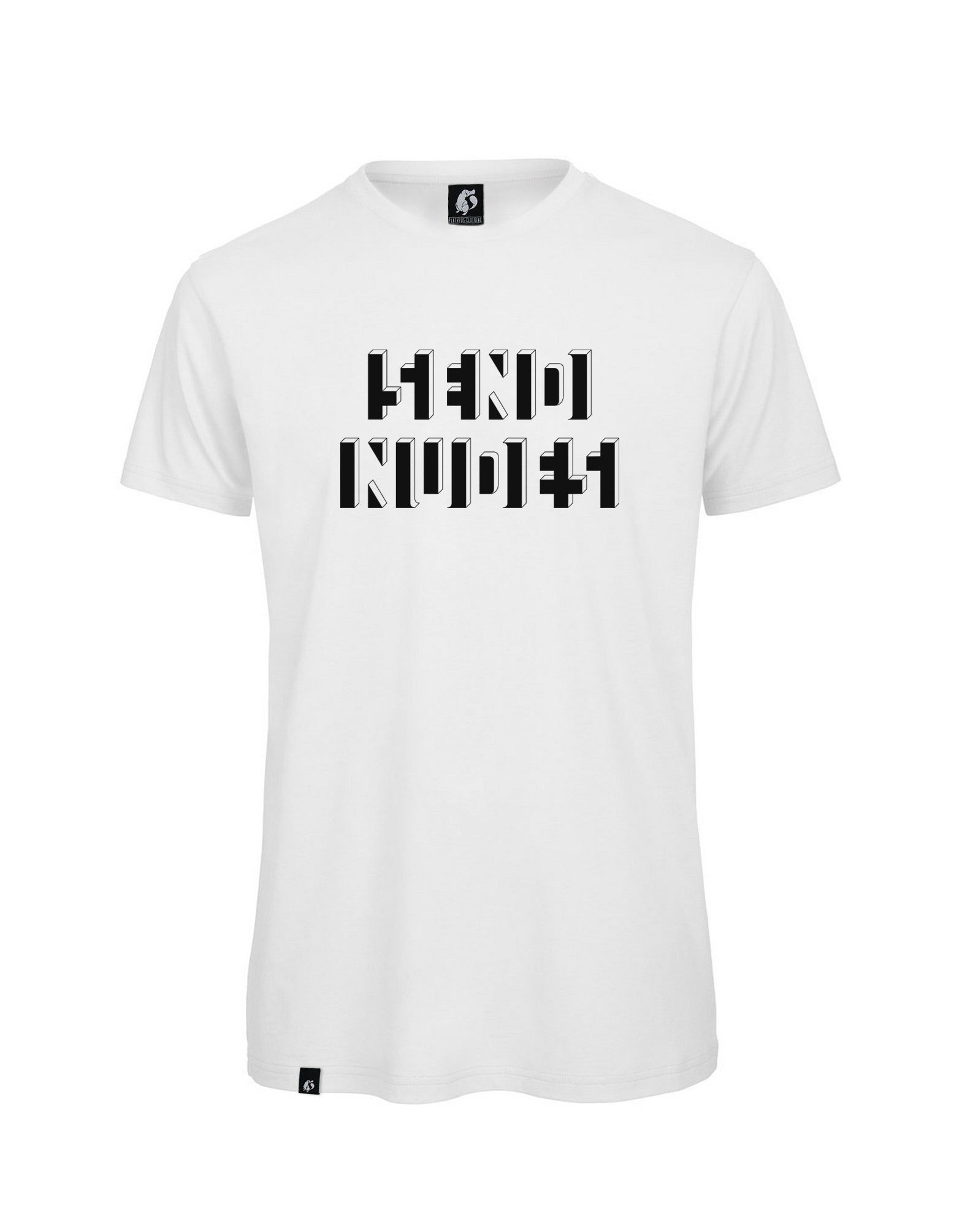 Send Nudes Optical Illusion White T-Shirt | Platypus UK Streetwear 